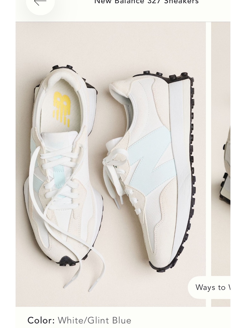 New Balance 327 sneakers